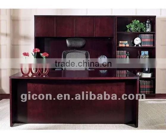 Office furniture U shaped desk with hutch SON-TYP12CHY