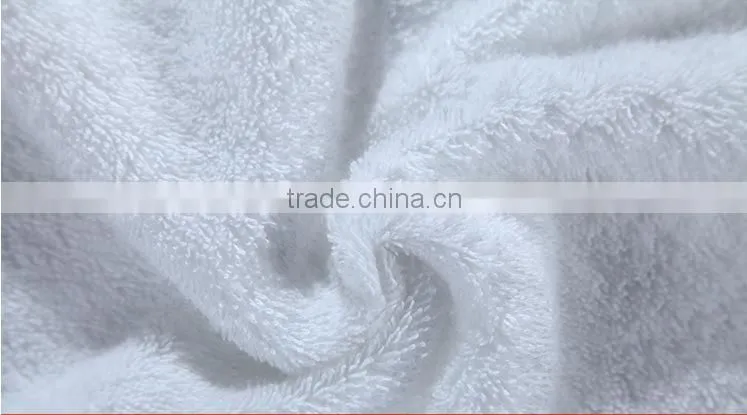 GaoYang towel factory100% cotton dobbby white hotel towel embroidery logo hotel gift face towel
