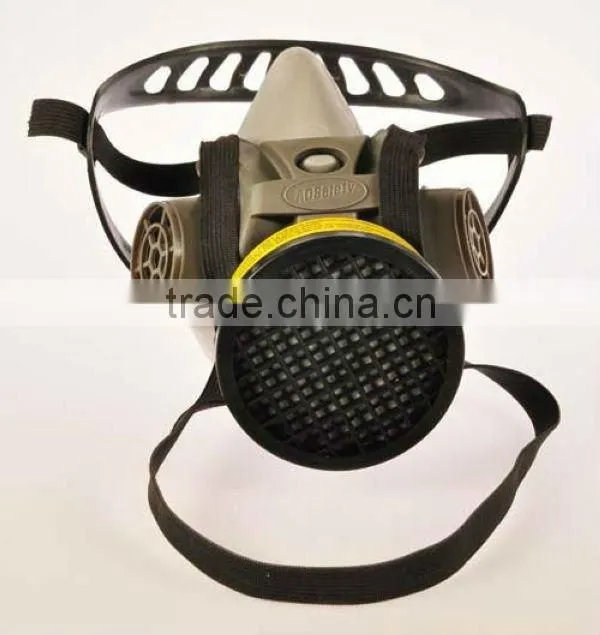 2016 filter respirator TPR gas mask half face gas mask chemical gas mask OEM TPR gas mask single cartridge respirator supplier