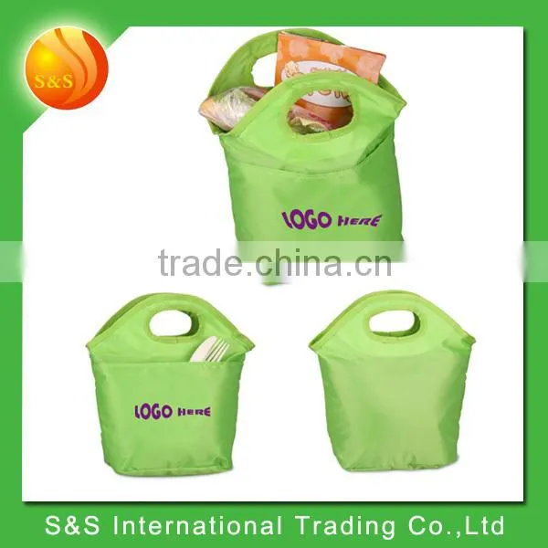 Polyester Reusable Cooler Tote Shopping Bag