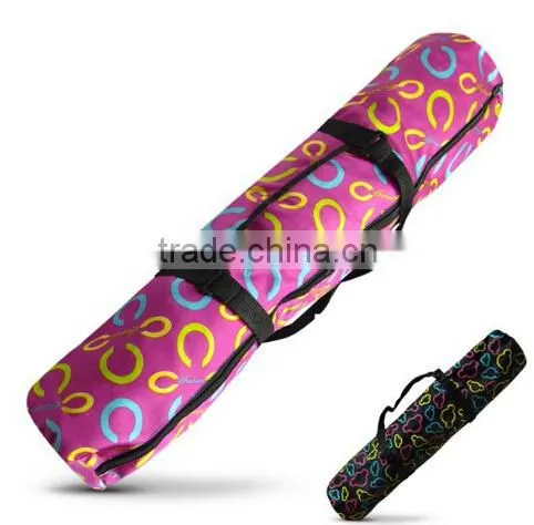 2015 new design waterproof fitness portable yoga mat bag