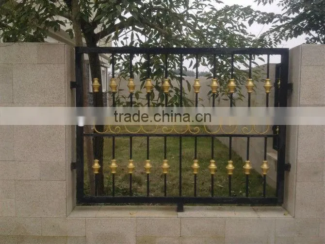 2015 Top-selling hand forged galvanized garden fencing