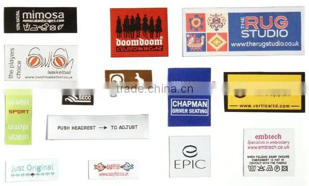 Woven labels tags,item 009