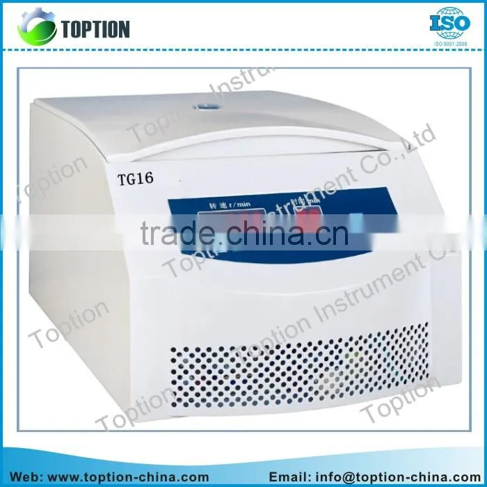 16000r/min table top high speed centrifuge