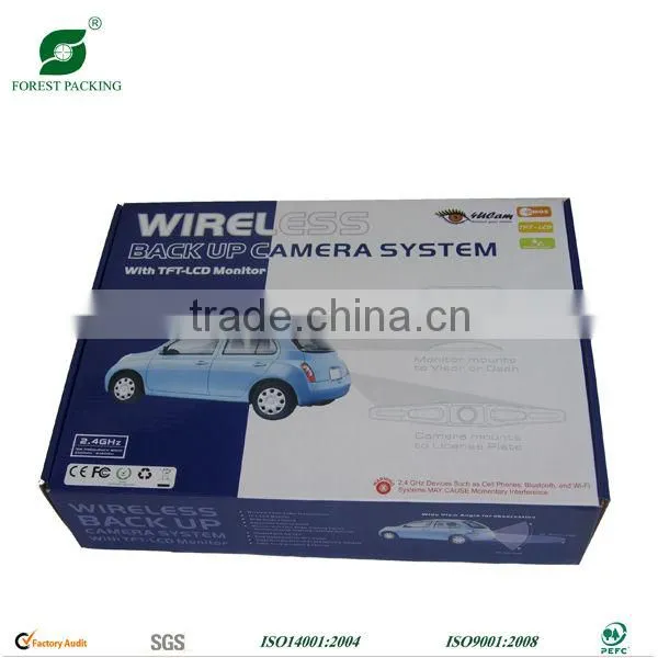 ELEGANT CORRUGATED BOX FOR CANADA WITH HOLE HANDLE