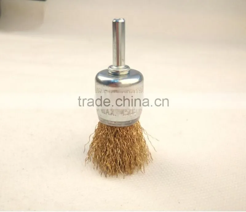crimped end brushes, diameter 30mm or 1 1/5"