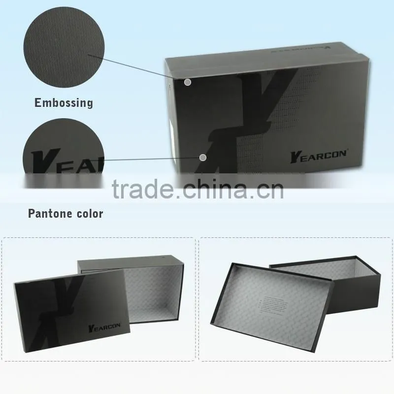 2015 strong cardboard printing customized high quality paper shoe box