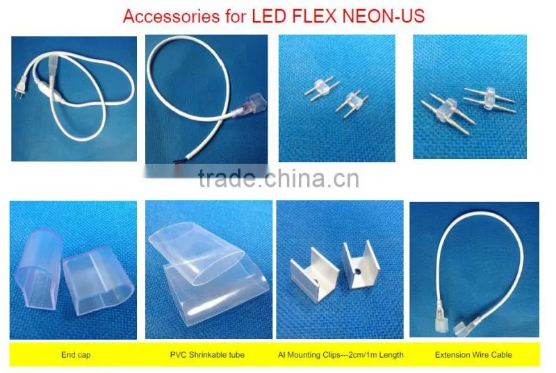 13x28mm SUNBIT 10.6W/M led replacement neon tubes rgb flexible led neon tube