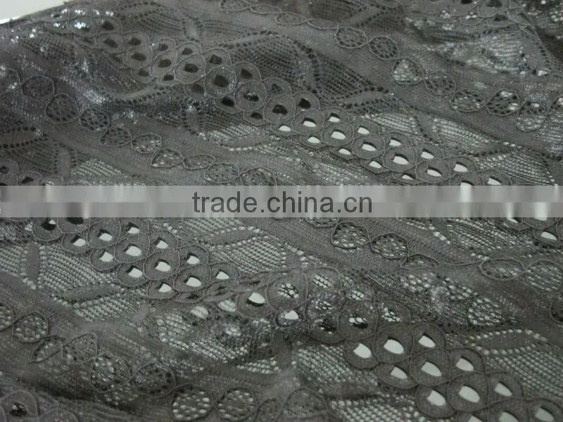 women sexy nylon lace fabric for bra wholesale/fabric for wedding dress lace-APN4043