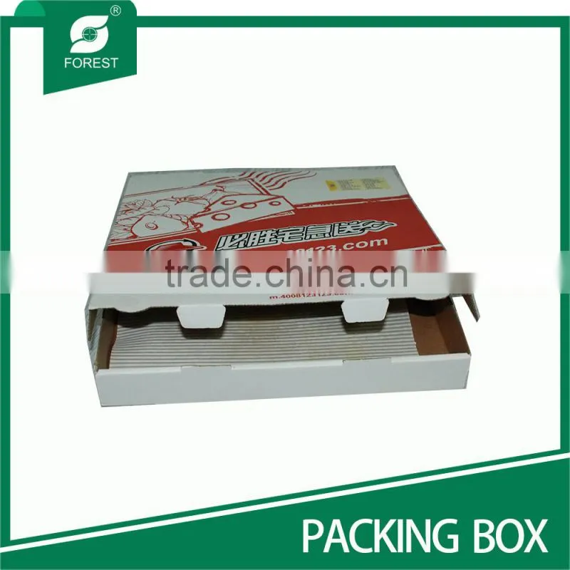 BEST SALE CHEAP CORRUGATED WHITE GONDOLA FOOD PACKAGING BOX
