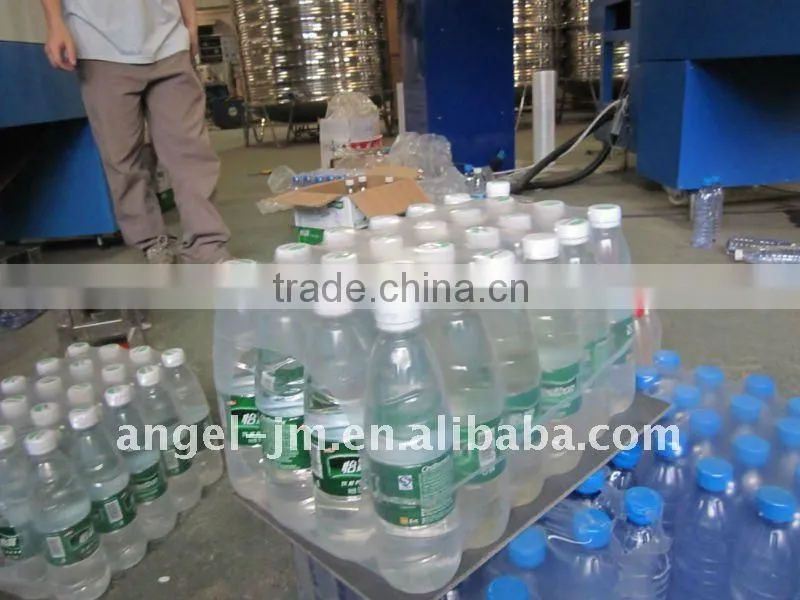 Automatic Shrink Wrapping Film Packaging Machine Without Touch screen (24bottles in a pack for 550ml)