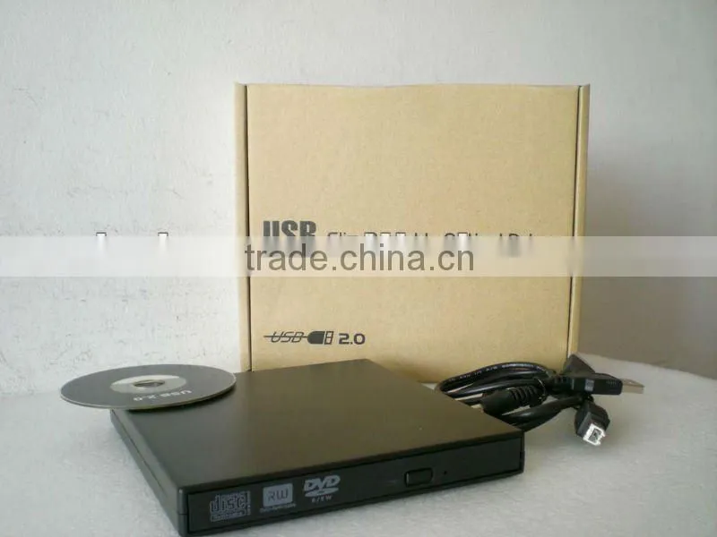 USB2.0 DVD RW DVD Rewriter Eight Colors Available Green