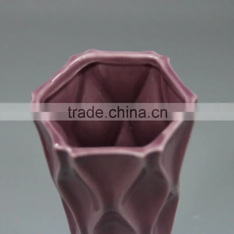 Wholesale types of pink flower vase