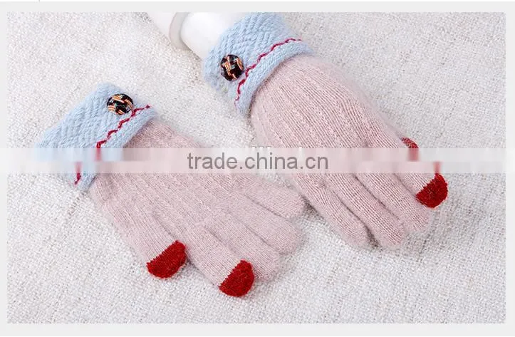 Hot Christmas Gift For Girlfriend Cute Design Touch Screen Gloves For All Smart Devices