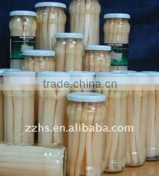 FDA Approval Canned White Asparagus