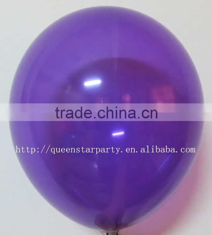 Standard color helium gas balloon Purple