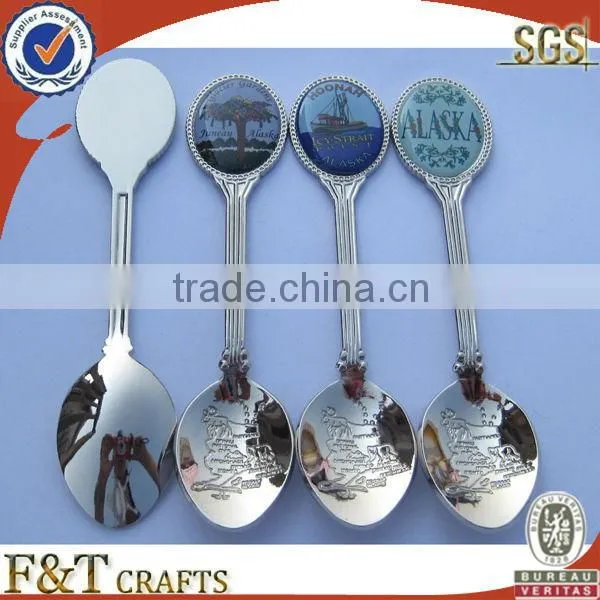 Metal collector tourirst custom novelty spoons
