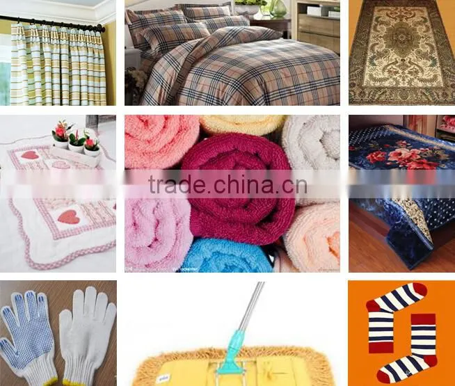6s Open end dyed cotton weft & warp yarn sell for weaving blanket