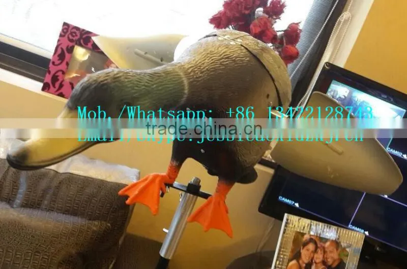 hunting plastic mallard motor duck decoy with remote control from Xilei factory