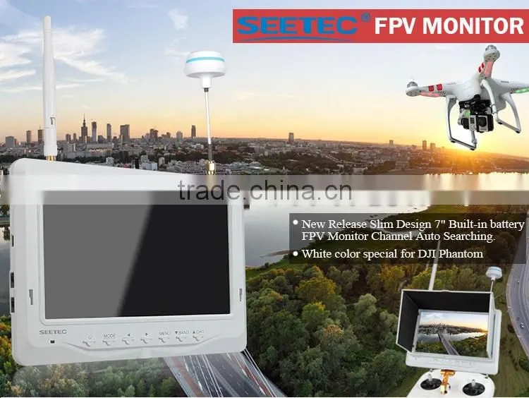 Rc helicopter camera fly camera mini 7" airplane model hexacopter motor radio control drone cam