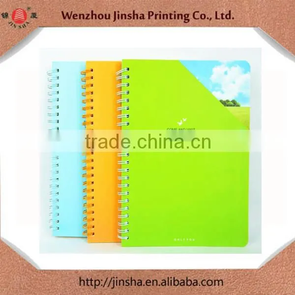 Zhejiang Wenzhou Cheap price!! recycled spiral notebook/school notebook /paper notebook