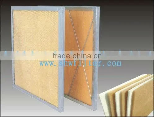 g4 air panel filter of high temperature