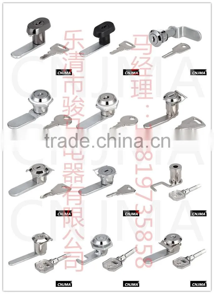 Metal security cam locks