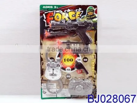 Funny kid toy police gun toy plastic sniper gun
