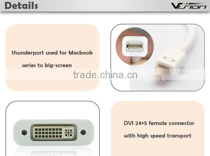 sumsung led tv female mini displayport to dvi adapter