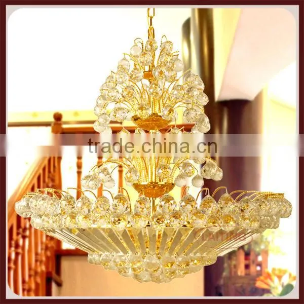 Palace Light Picture Big Size Crystal Chandelier from Zhongshan Lighting Factory