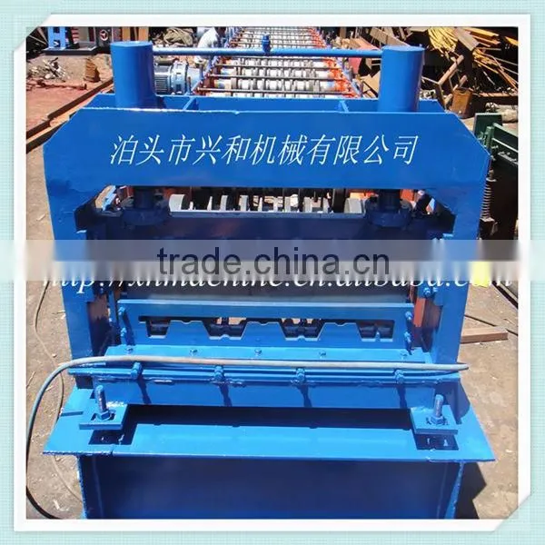 720 Metal Deck Sheet Trapezoid Profile Roll Forming Making Machine for Sale