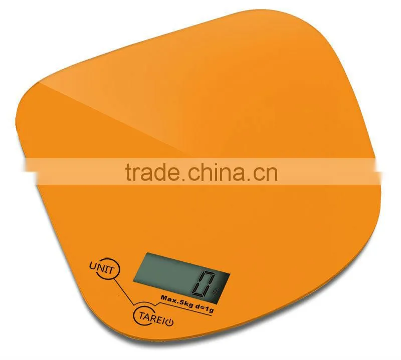 2016 kitchen food scale unique design digital kitchen scale 5kg/1g VKS305 -02