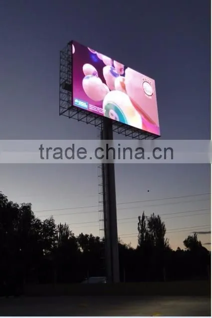 Outdoor P10 LED Display Module 1R1G1B IP65 Waterproof Led Display Panel