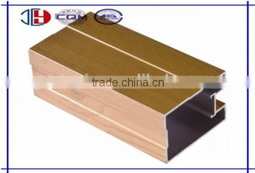 Upper aluminum rail profile for sliding door