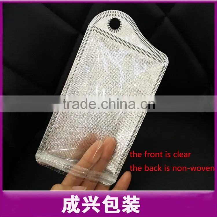 new product zipper packaging /iphone 5S mobile case zip pouch