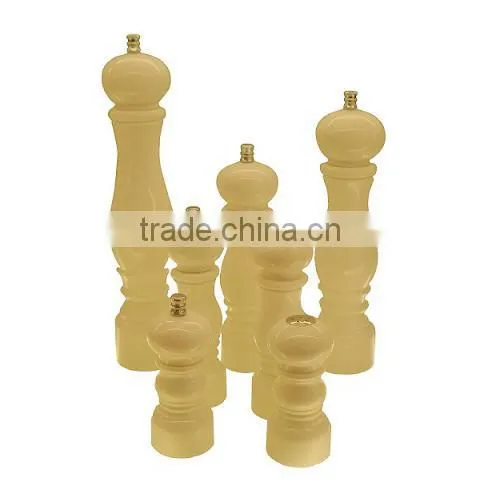 Acrylic Salt and Pepper Grinder Set