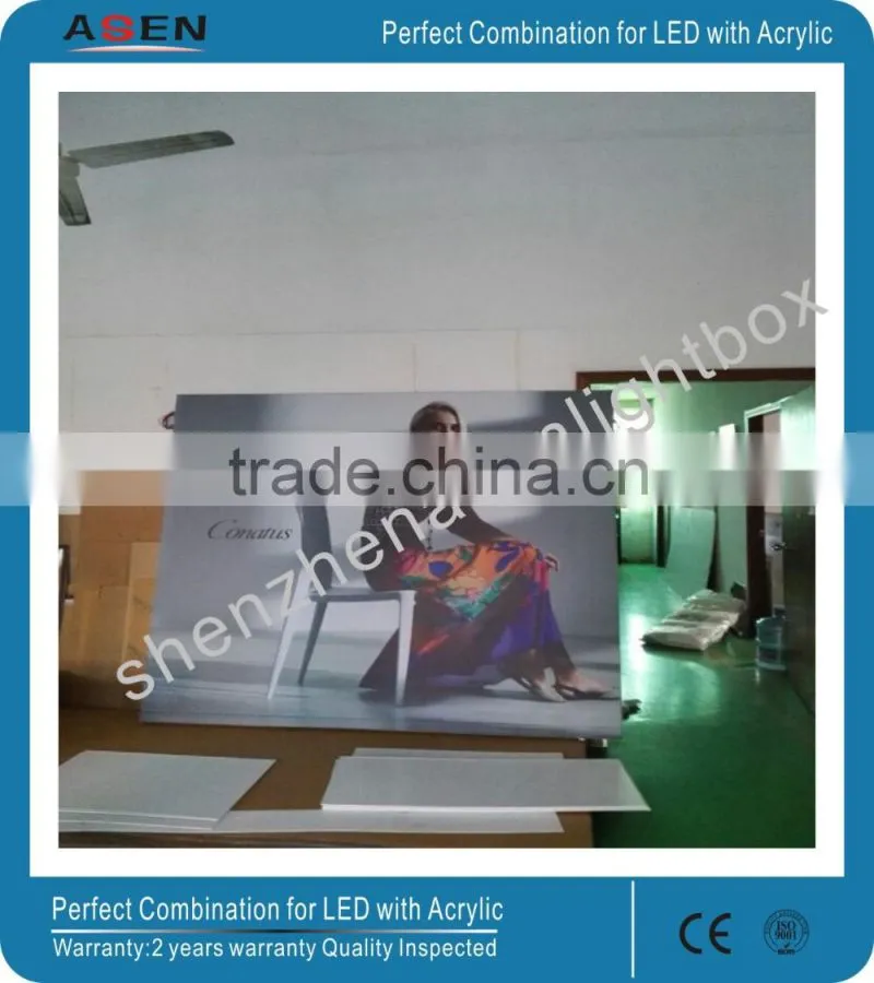 Frameless lighted box signs illuminated box signs signs light box