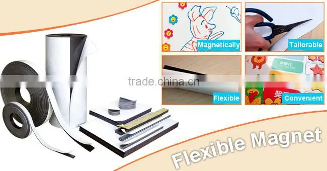 39.4"(1m*30m) Printable Flexible Magnet with Self Adhesive
