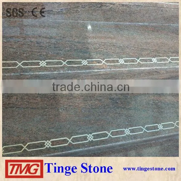 Silver Paradiso Granite Stairs For Building Design