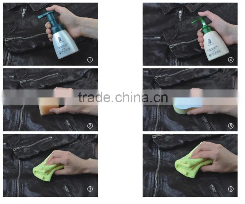 factory made brand leather garment care spray
