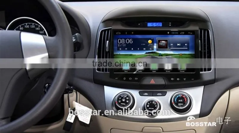 Quad Core Android car audio gps navigation for Hyundai Elantra 2012-2015 with wifi,bluetooth,16g inand IGO MAP