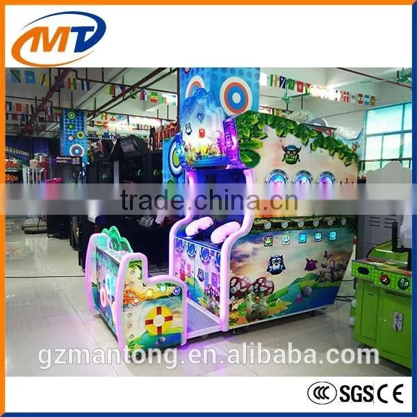 Exciting Electric Coin Operated Water Gun Shooting amusement Game Machine/ video game machine arcade machine for hot sale