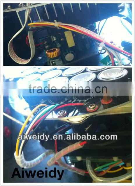 Indoor 36x1 watt PAR64 IP54 LED RGB light