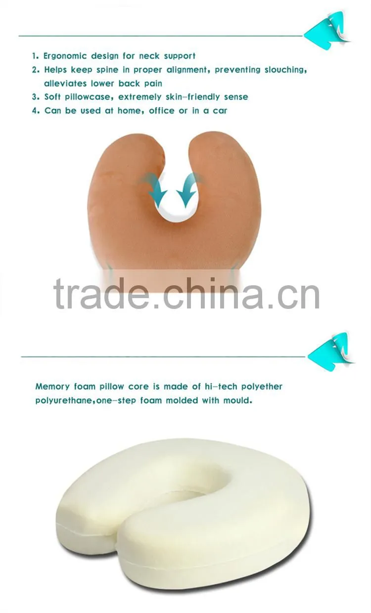 U Shape Pillow Memory Foam Neck Pillow