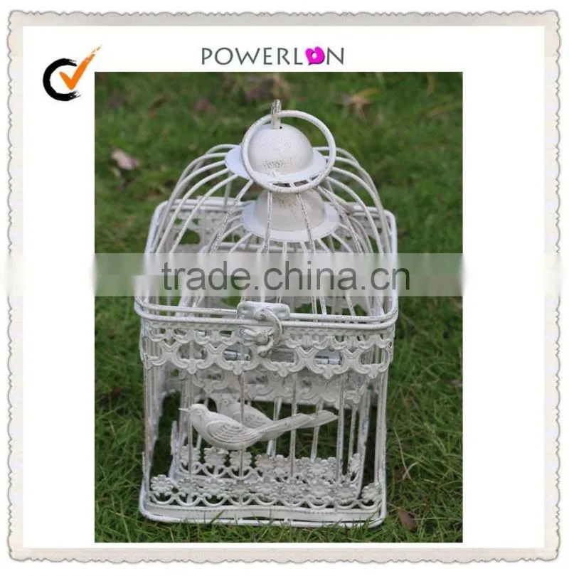 Discounted European Style Metal Bird Cages for Garden Home Decoration
