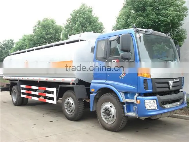 Aumen Auman 3 axles oil truck 26000 lit Litres Literes fuel tank truck sale in Russia