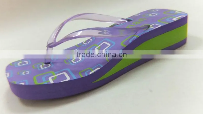 2016 new design of eva ladies slipper