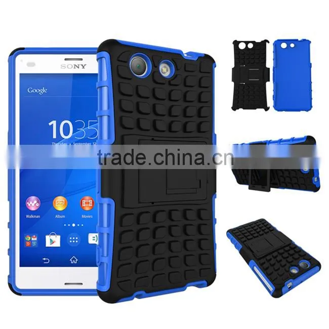 PC TPU Shockproof Heavy Duty Case Cover For Sony Xperia Z4 Compact