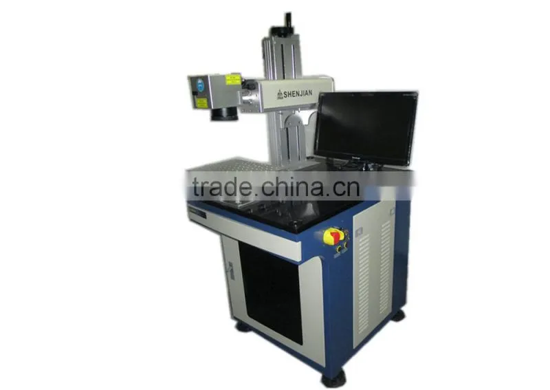 Metal Label IPG Fiber Marking Machine 10W Fiber Laser Engraver Machine