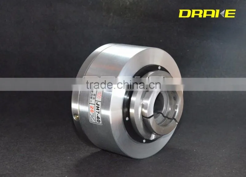 JH oil powered through-hole high speed rotary hydraulic power quick collet chuck for semi-auto lathe